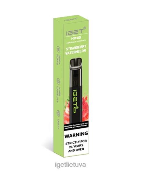 IGET Vape karalių 2XH86119 braškinis arbūzas