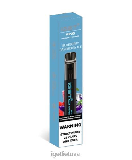 IGET Buy Online karalių 2XH8696 mėlynių aviečių ledukai