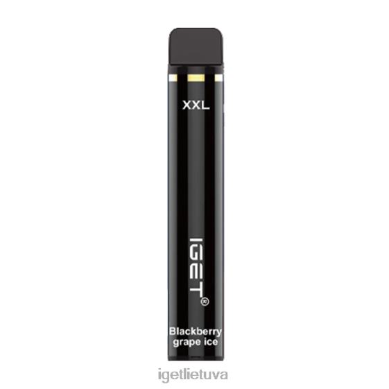 IGET Bar Online xxl 1800 puffs 2XH86363 gervuogių vynuogių ledas