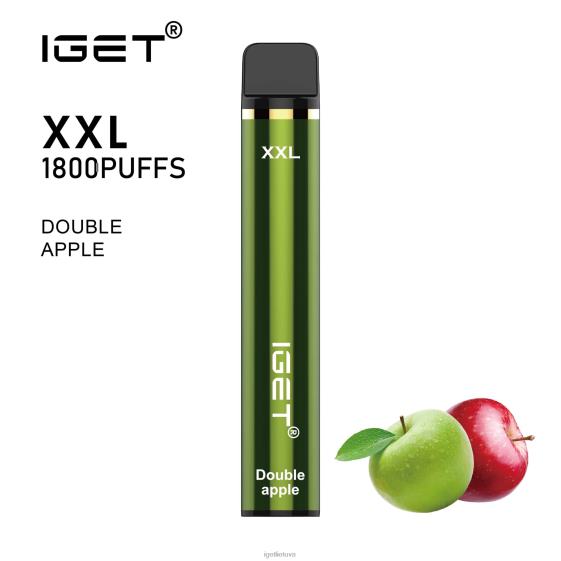 IGET Vape xxl 2XH8654 dvigubas obuolys