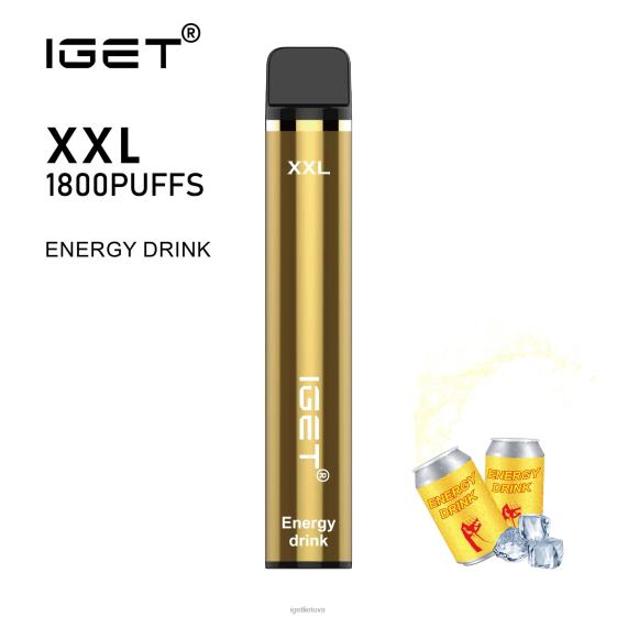 IGET Vape Price xxl 2XH8655 energetinis gėrimas