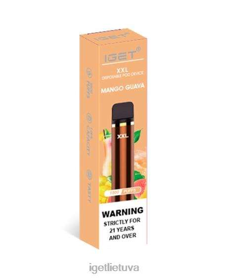 IGET Cheapest Vape xxl 2XH8662 mango gvajavos