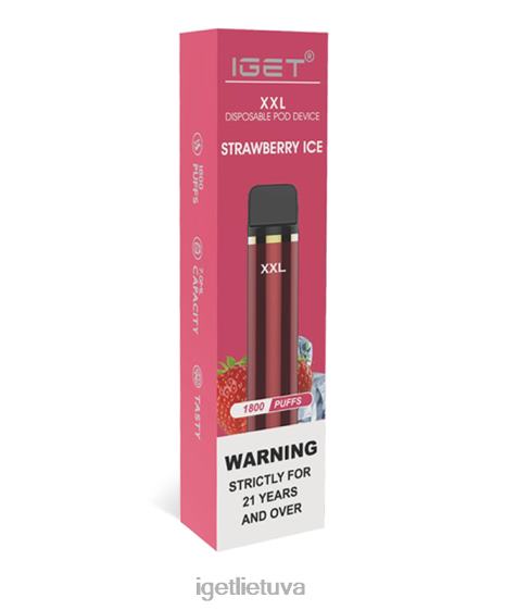 IGET Vape Price xxl 2XH8675 braškių ledų