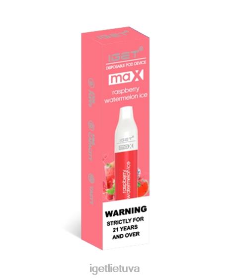 IGET Vape Price maks 2XH8690 aviečių arbūzų ledukai