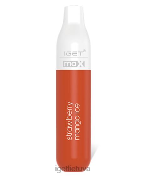IGET Vape Flavours maks 2XH8691 braškių mangų ledukai