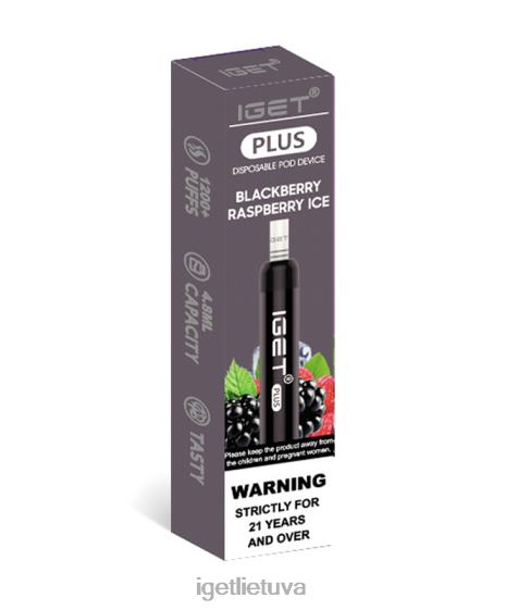 IGET Buy Online plius 2XH8631 gervuogių aviečių ledukai