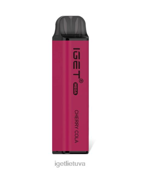 IGET Vapes Online mega 2XH86127 vyšnių kola