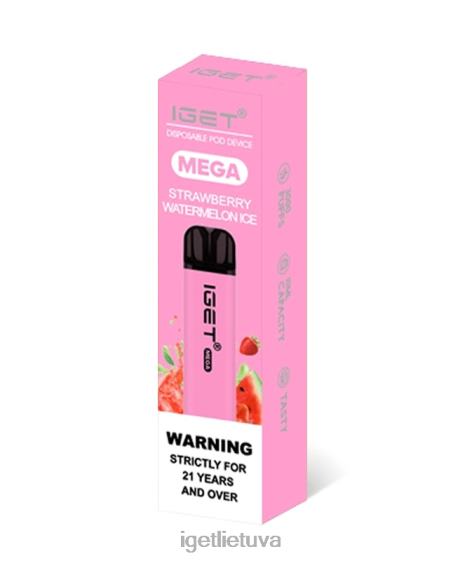 IGET Vape Price mega 2XH86145 braškinis arbūzas