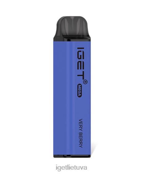IGET Vape Flavours mega 2XH86146 labai uoginis