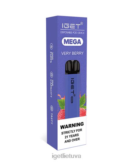 IGET Vape Flavours mega 2XH86146 labai uoginis