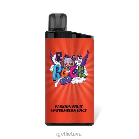 IGET Vape juosta 3500 įkvėpimų 2XH86289 aistros vaisių arbūzų sultys