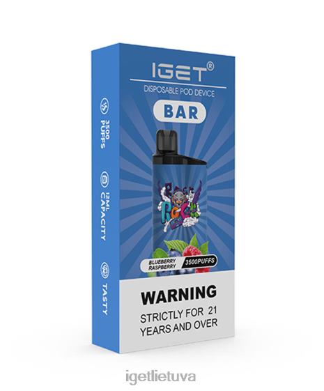 IGET Store baras 2XH86153 mėlynių aviečių