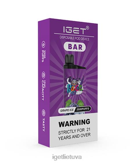 IGET Bar Online baras 2XH86159 vynuogių ledas