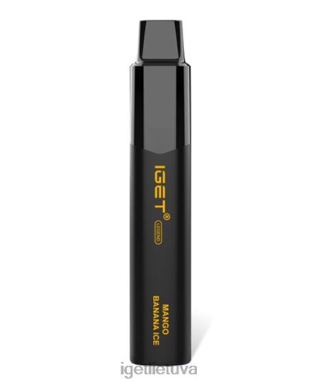 IGET Vapes Online legenda 2XH86185 mango bananų ledas