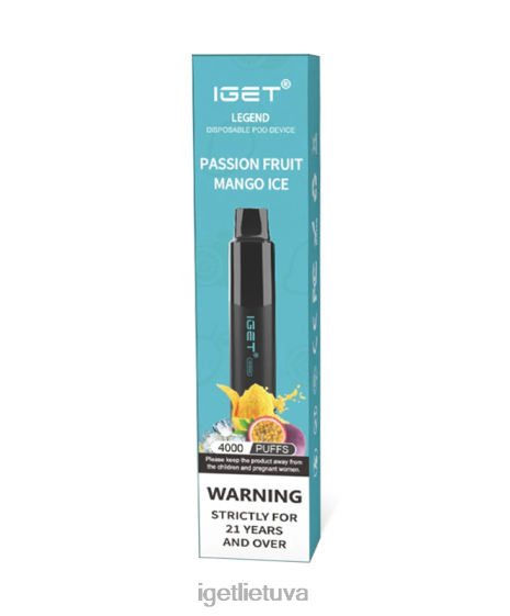 IGET Bar Online legenda 2XH86187 pasiflorų mango ledas