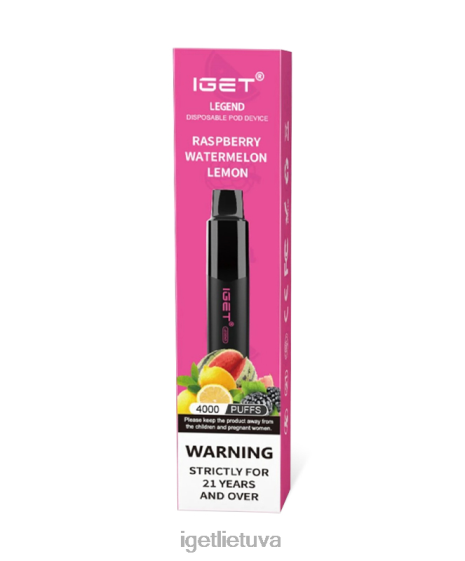 IGET Vape Flavours legenda 2XH86194 aviečių arbūzas citrina