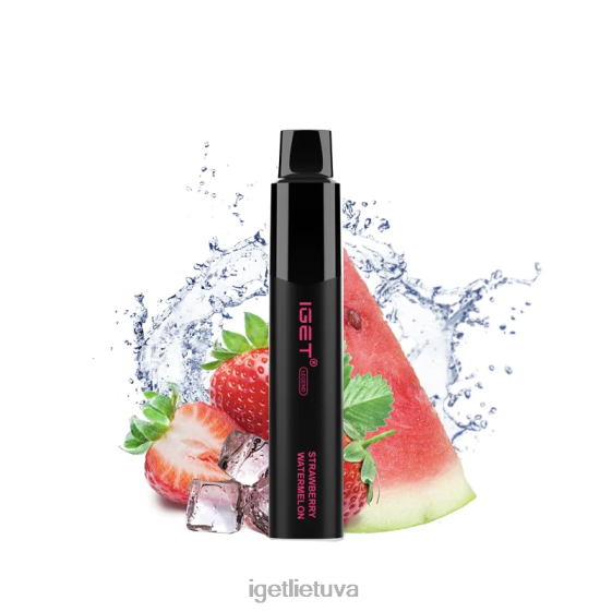 IGET Cheapest Vape legend 4000 puffs 2XH86322 braškinis arbūzas