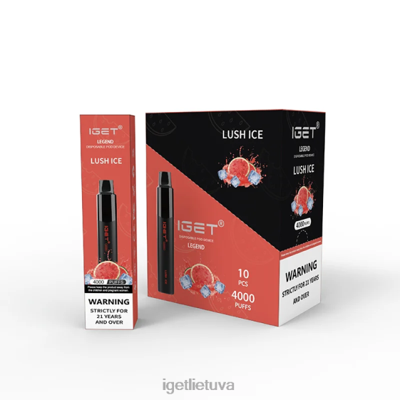 IGET Vapes Online legend 4000 puffs 2XH86327 sodrus ledas