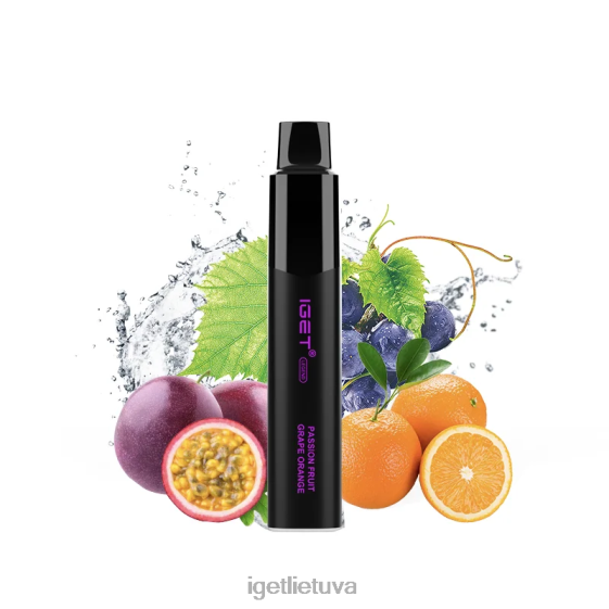 IGET Bar Online legend 4000 puffs 2XH86339 pasifloros vynuogių apelsinas
