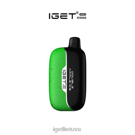 IGET Buy Online moon - 5000 pūtimų 2XH86546 dvigubas obuolių ledas